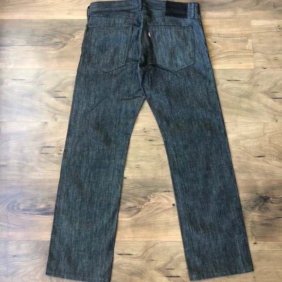 Men’s Levi Black Denim Jeans - Picture 3 of 5
